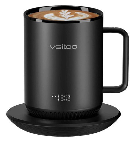 VSITOO S3 Temperature Control Smart Mug with Lid